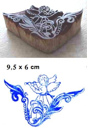 Stempel aus Holz   Engel