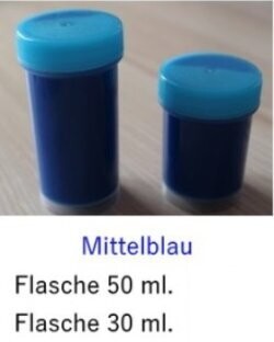Marabu Textilfarbe Stoffmalfarbe und Druckfarbe 70 ml Blau