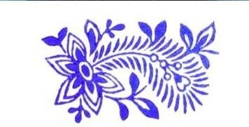 Holzstempel Blaudruck Model Druckstock Stempel Ornament