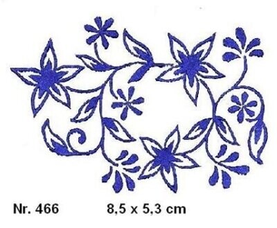 Blume Ornament Stempel Blaudruck Model Druckstock Holzstempel Motivstempel