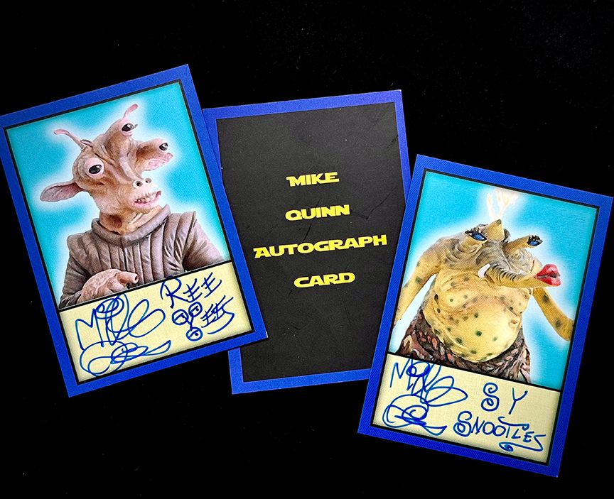 Jabba&#39;s Palace Pack - Sy Snootles &amp; Ree Yees Signed Cards