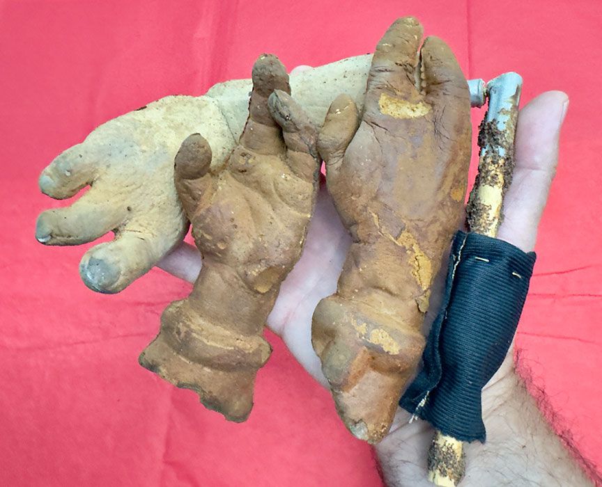 The Dark Crystal Podling Original Patterns, Hands &amp; Foot