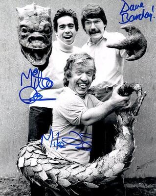 Return of the Jedi Triple-Signed 8×10 — Mike Quinn, Dave Barclay & Mike Edmonds