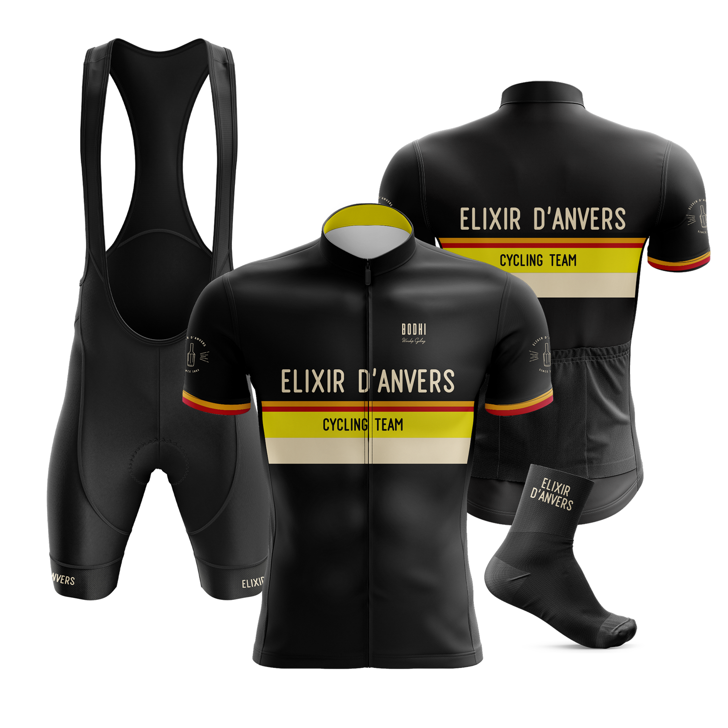 Complete set - RETRO Black - Man