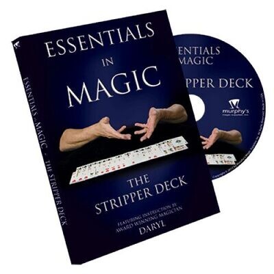 ESSENTIALS IN MAGIC........STRIPPER DECK DVD