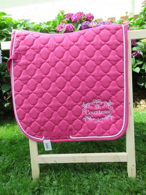 Dressurschabracke pink Full