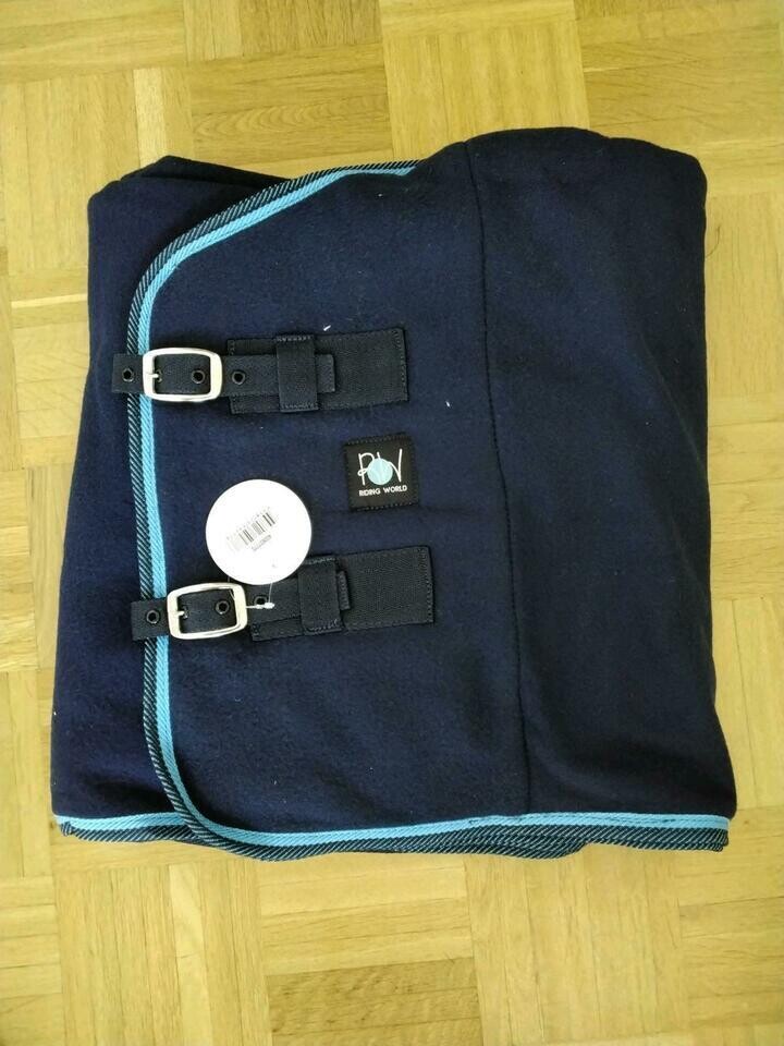 Polarfleece Abschwitzdecke 165 cm Kaltblut, Kreuzbegurtung