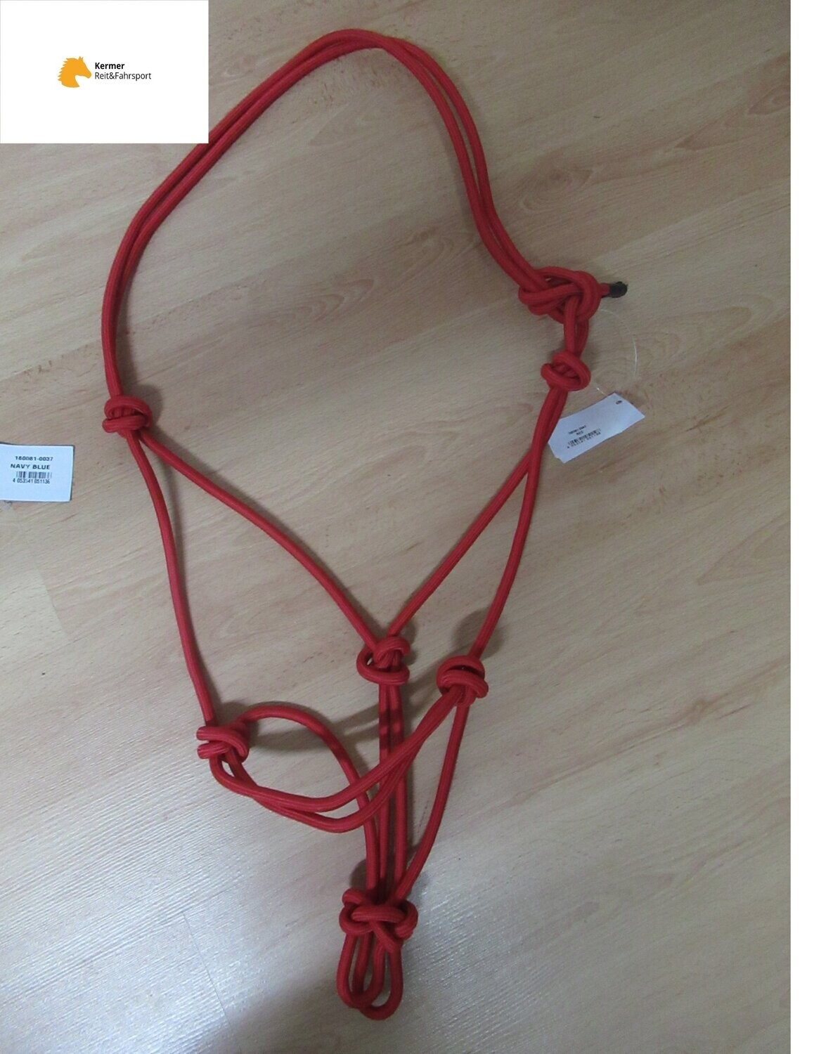 Knotenhalfter Full rot