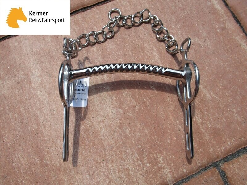 Kaltblut Liverpool Kandare feste Seitenteile 16,5 cm Kaltblut Liverpool Kandare feste Seitenteile 16,5 cm