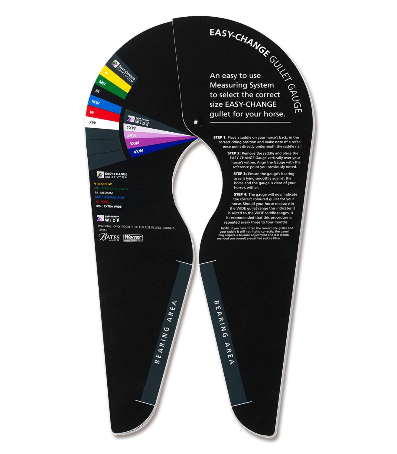 Wintec Easy-Change Maßschablone wide