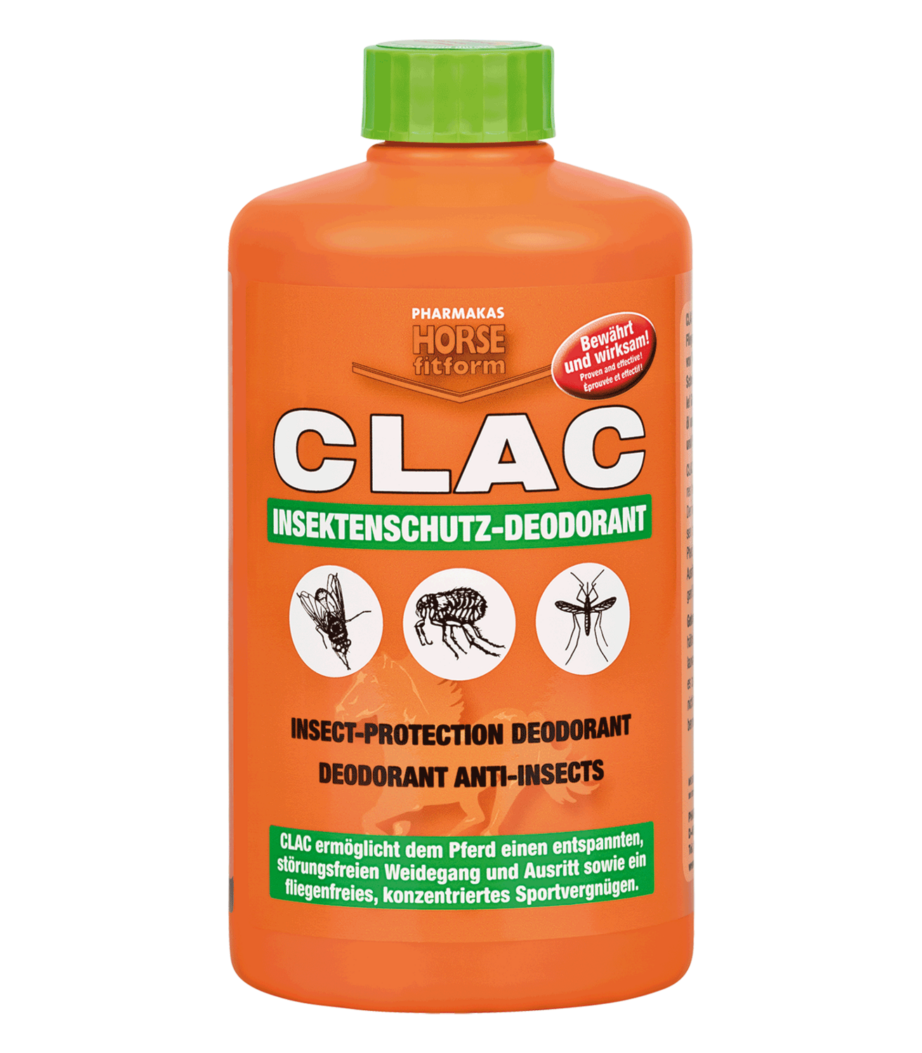 Pharmaka Clac Fliegenschutz 500 ml reduziert