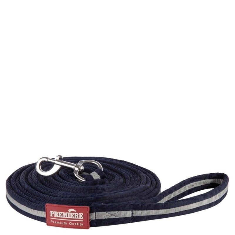 Premiere Longierleine blue-grey