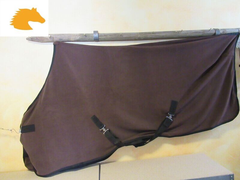 Abschwitzdecke Gr. 145 cm braun Abschwitzdecke Gr. 145 cm braun