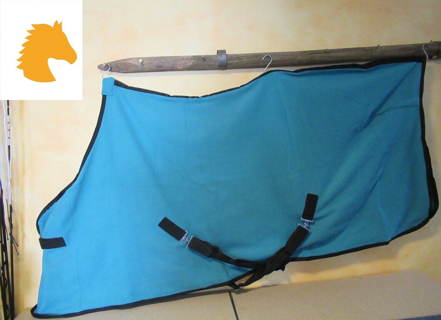 Abschwitzdecke Gr. 145 cm türkis