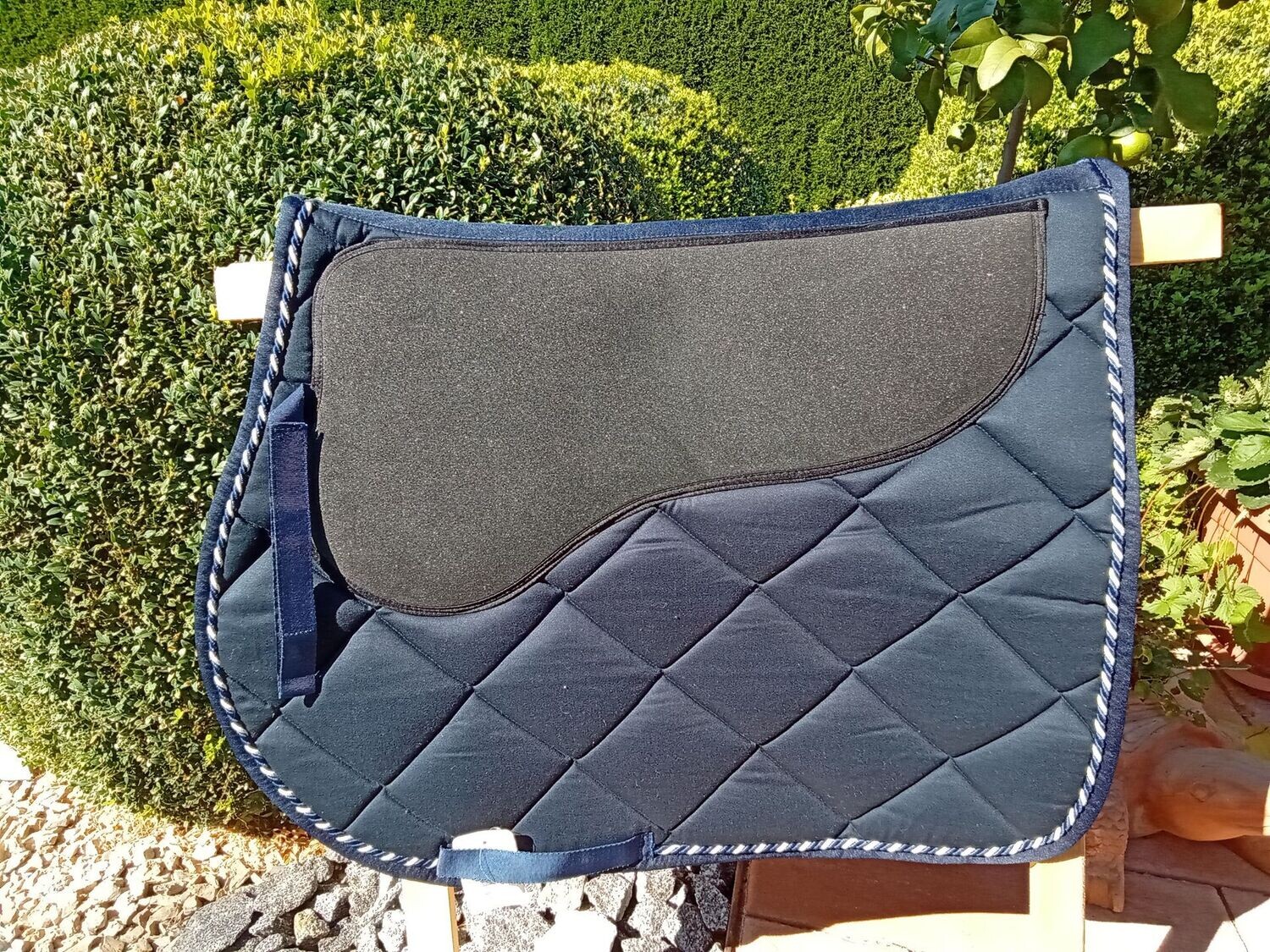 Schabracke Premium Plus Moosgummi blau