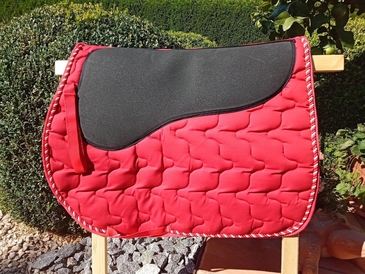 Schabracke Premium Plus Moosgummi rot