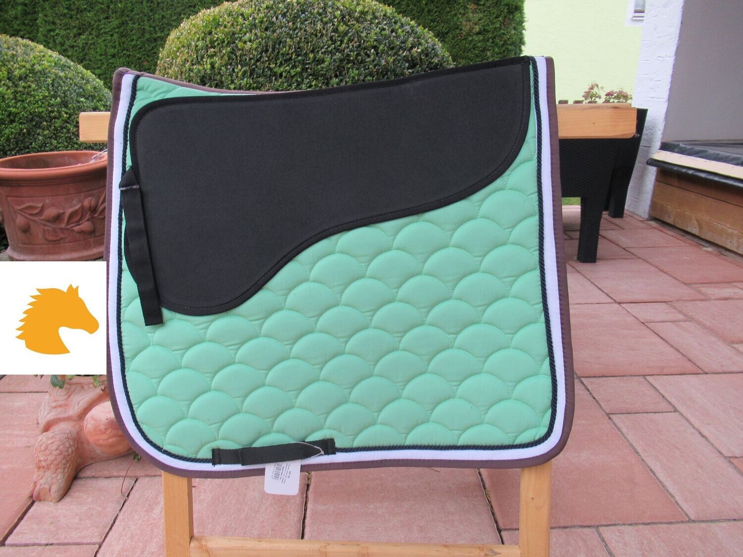 DR Schabracke Premium Plus, Moosgummi, hellgrün Full