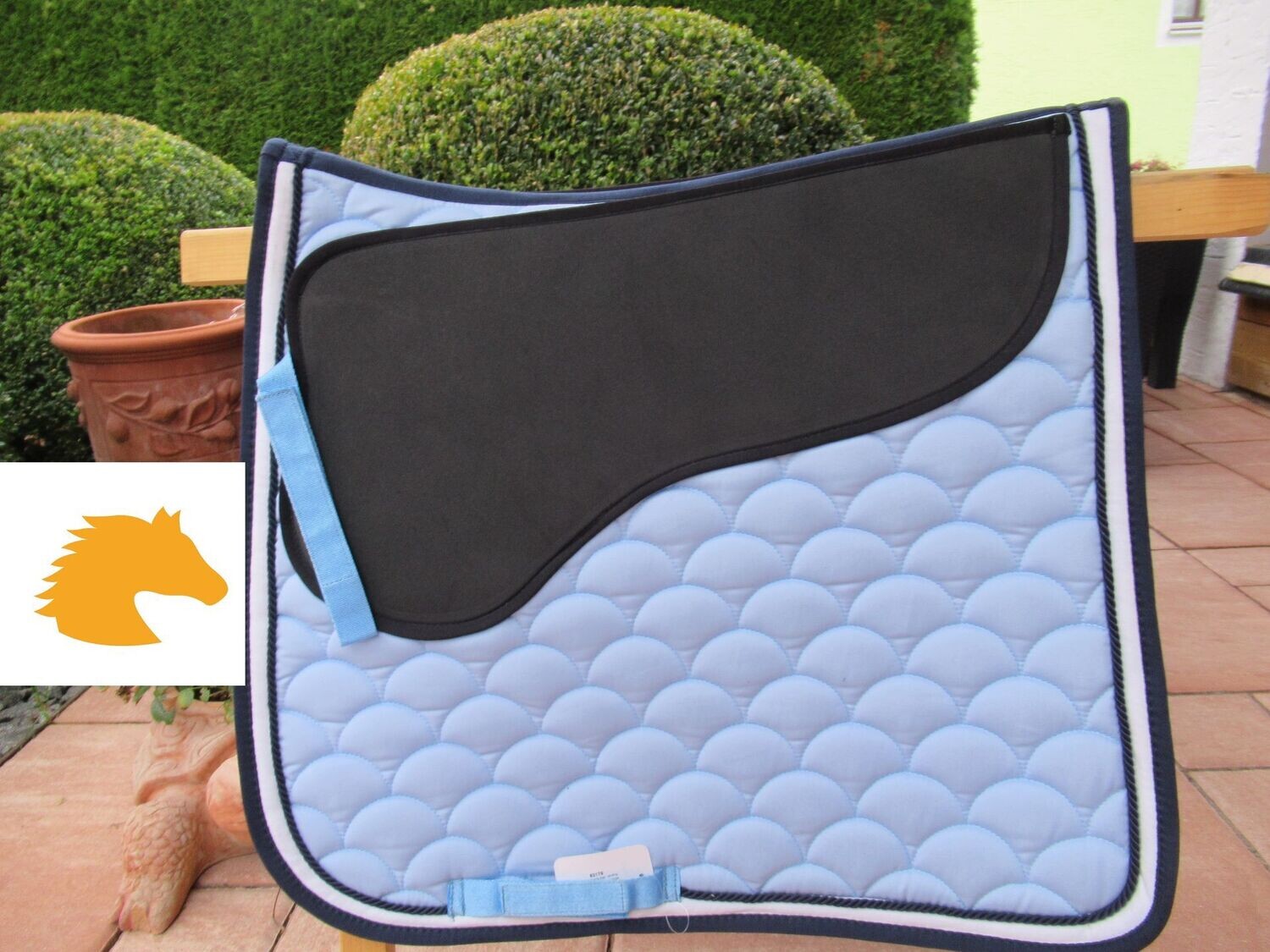 DR Schabracke Premium Plus, Moosgummi, hellblau Full