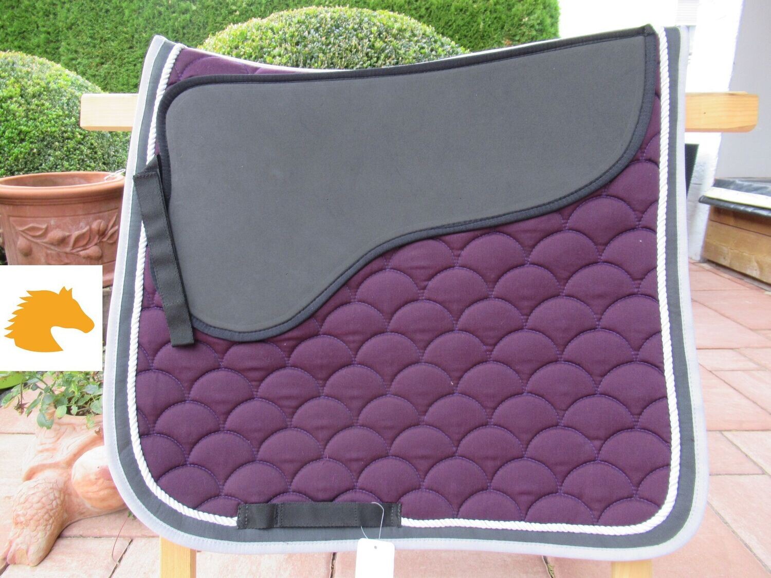 DR Schabracke Premium Plus, Moosgummi, lila Full
