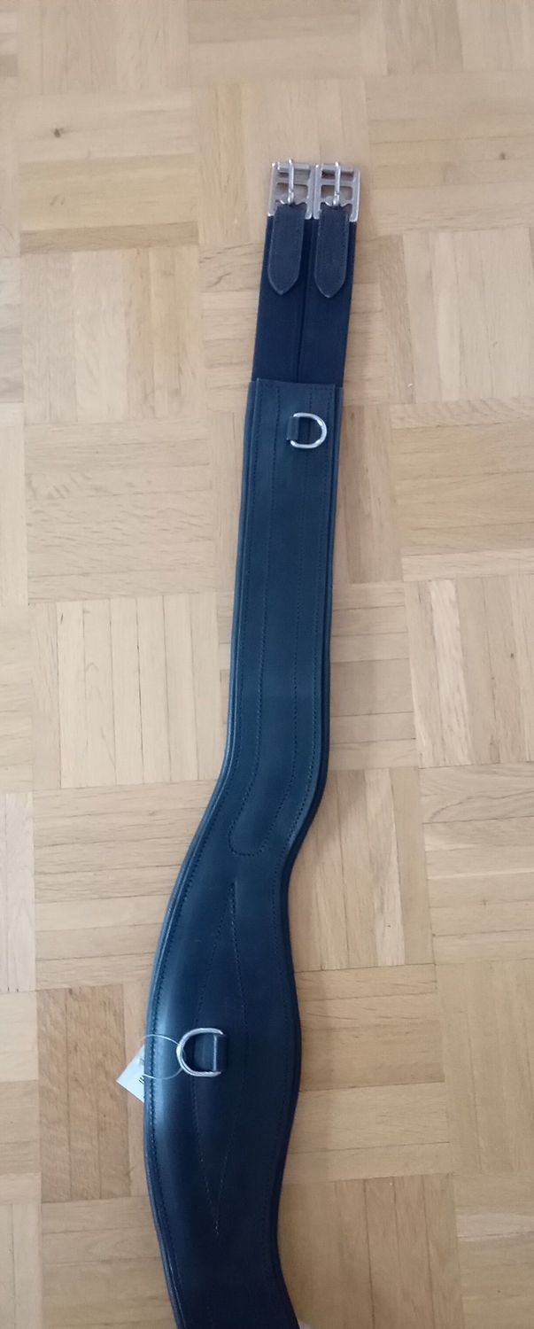 Leder Sattelgurt anatomisch Gr. 150 cm