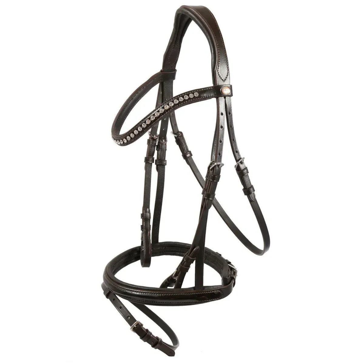 Hans Melzer Trense XFull Lexington braun-silber
