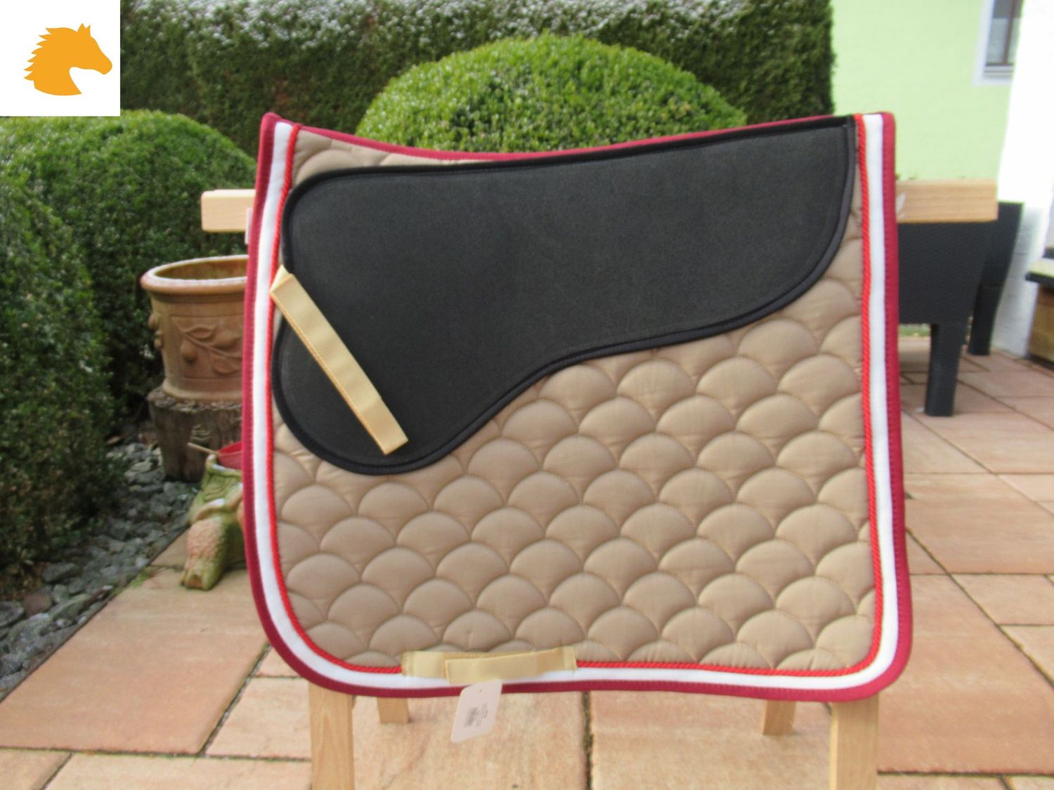 DR Schabracke Premium Plus, Moosgummi, beige, Full