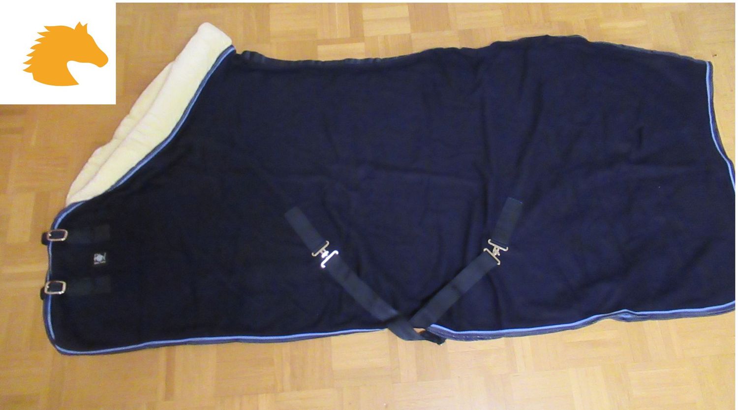 Abschwitzdecke Comfort Gr. 155 cm blau