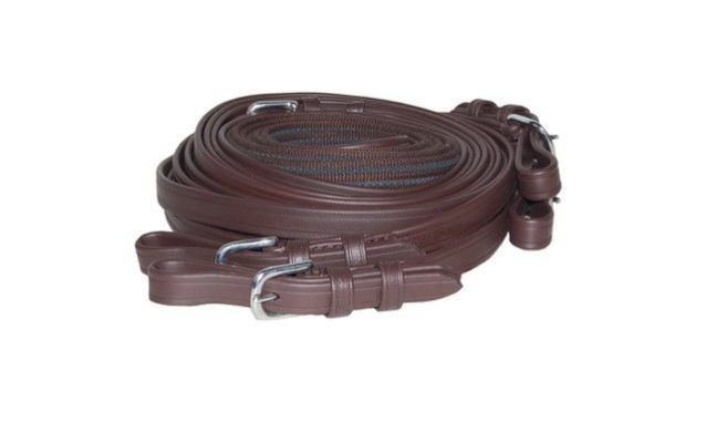 Ideal Zweispännerleine EuroTech AntiSlip braun Gr. Cob