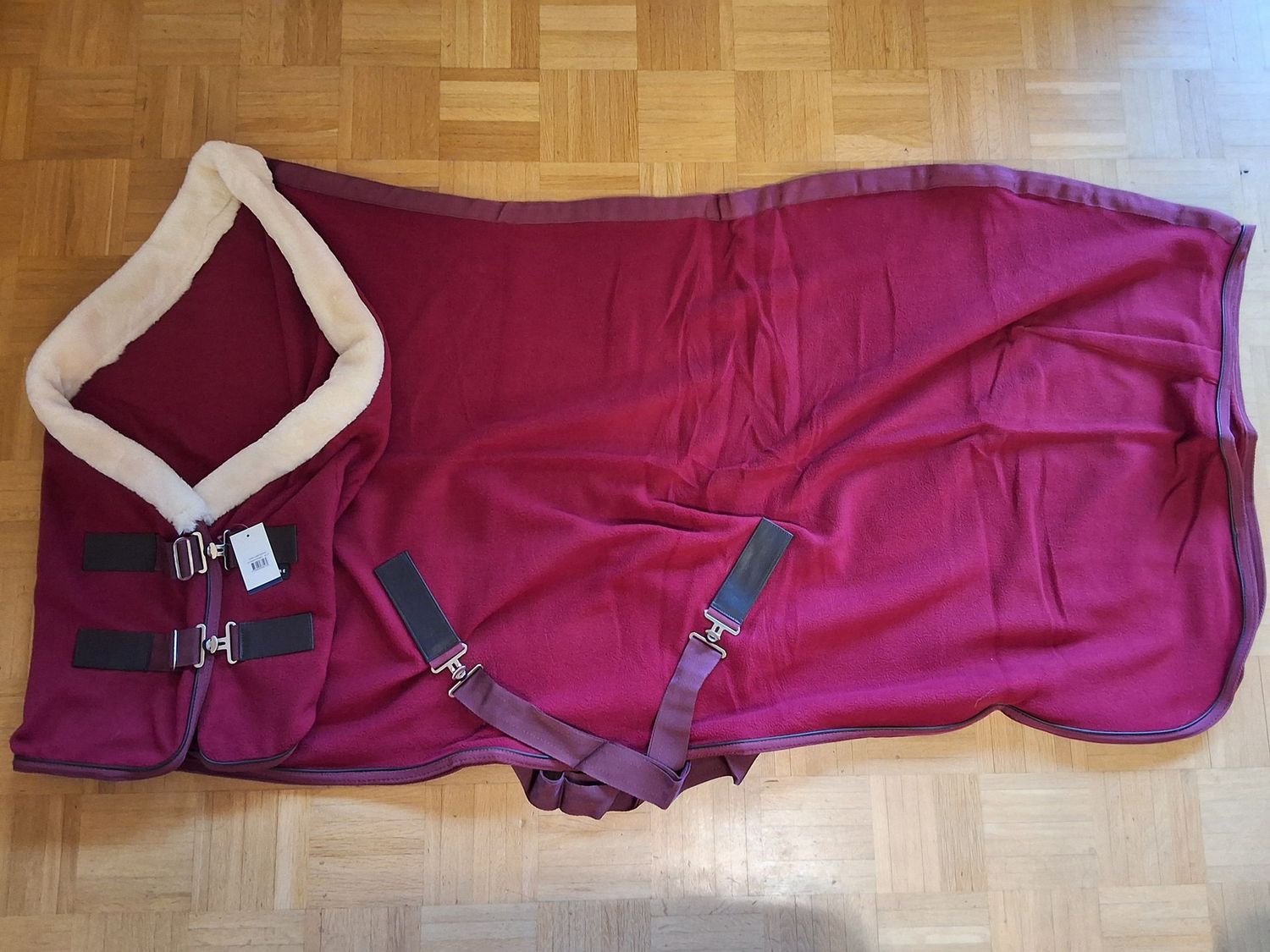 Premium Abschwitzdecke Gr. 165 cm rot