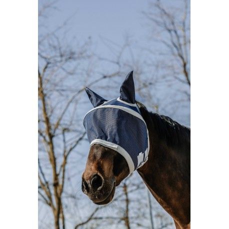 Kaltblut Fliegenmaske XL  mit Augenbogen & UV Schutz