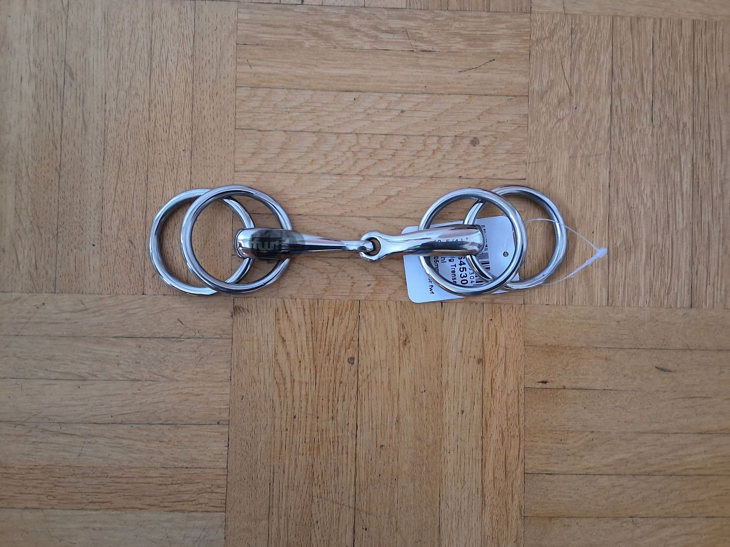 Doppelringtrense 10,5 cm