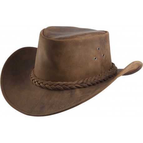 Randol´s Hut Gr. M Leder braun