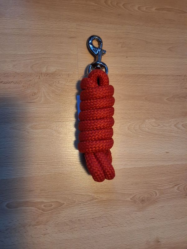 Führstrick Baumwolle rot Führstrick Baumwolle rot