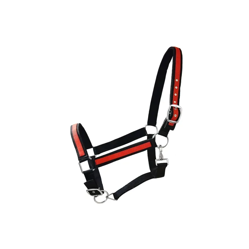 Kaltblut Halfter Big schwarz-rot XXXL