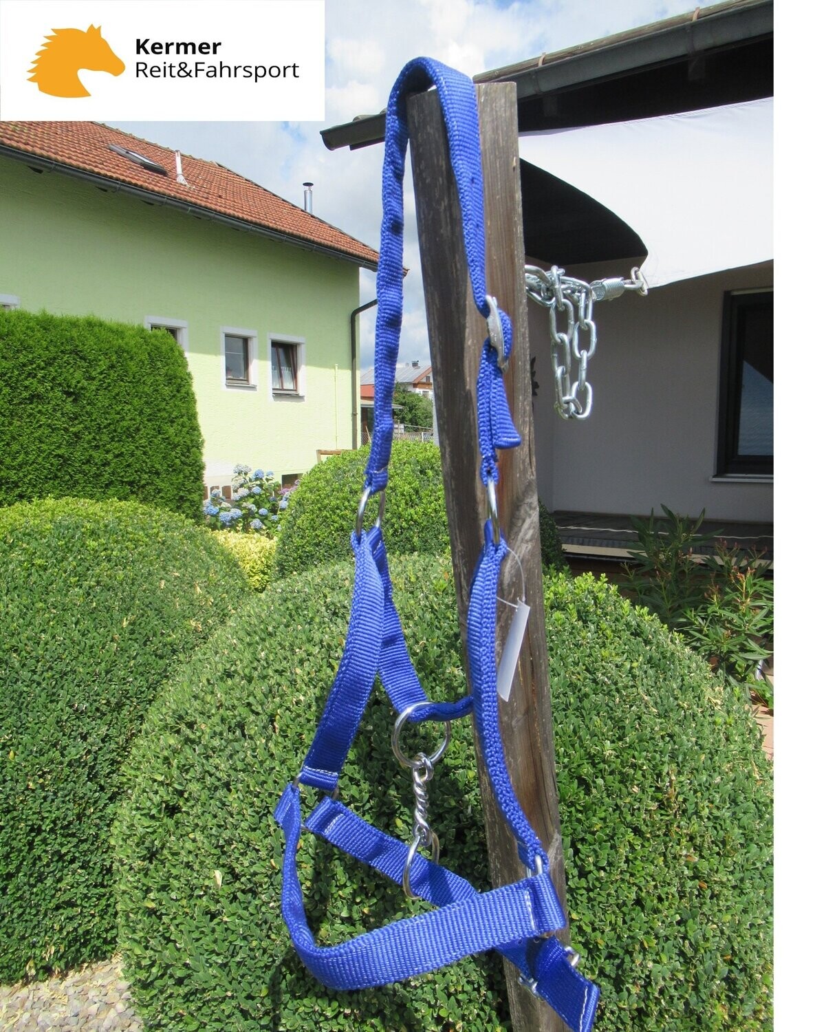 XXL Kaltblut Halfter extra stark blau XXL Kaltblut Halfter extra stark blau