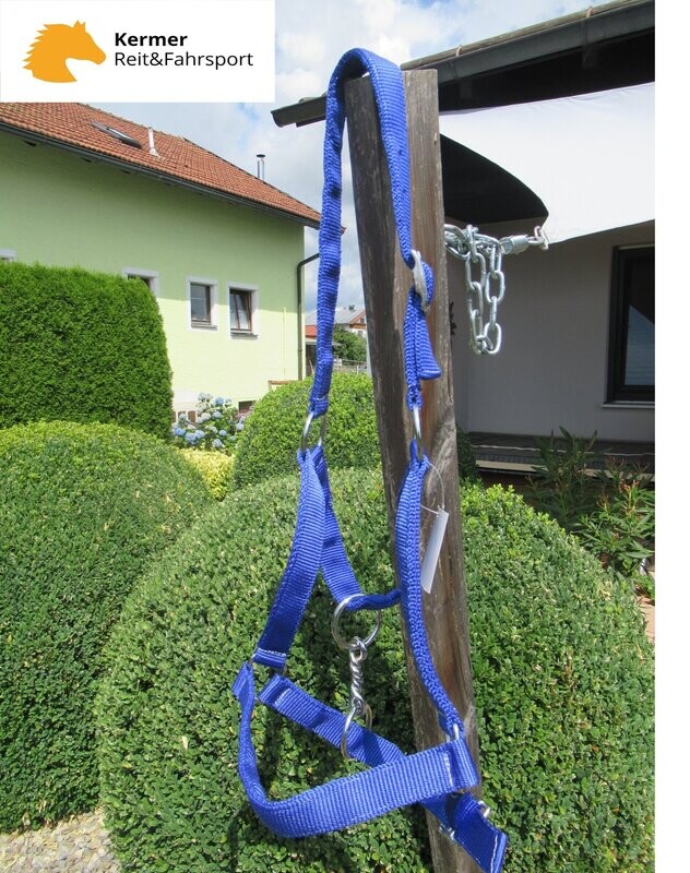 XXL Kaltblut Halfter extra stark blau