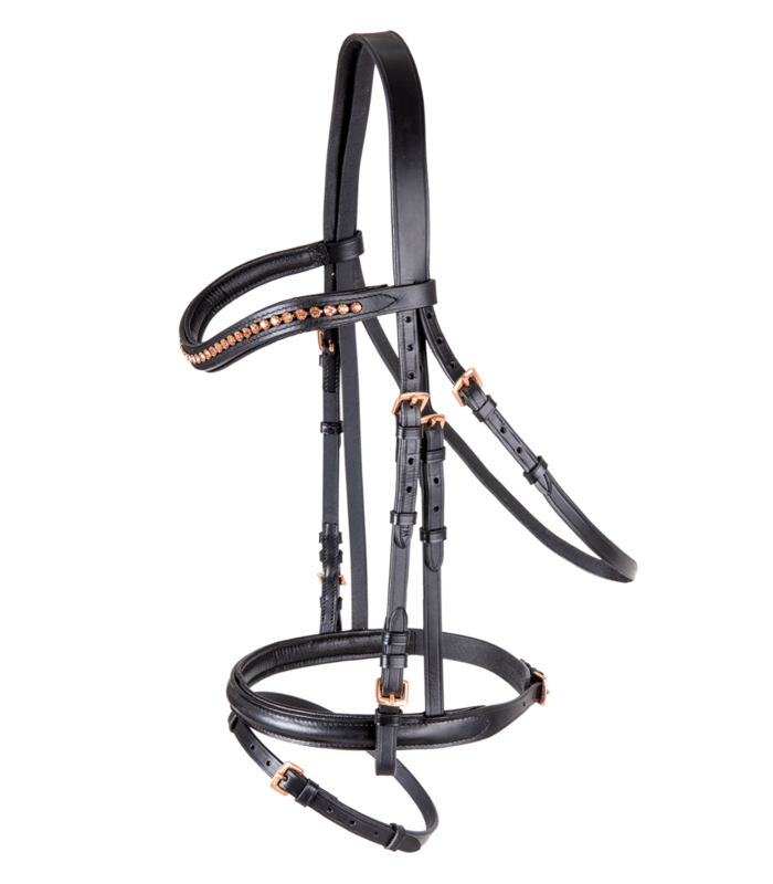 STAR Trensenzaum Rosemary Gr. Pony rosegold STAR Trensenzaum Rosemary Gr. Pony rosegold