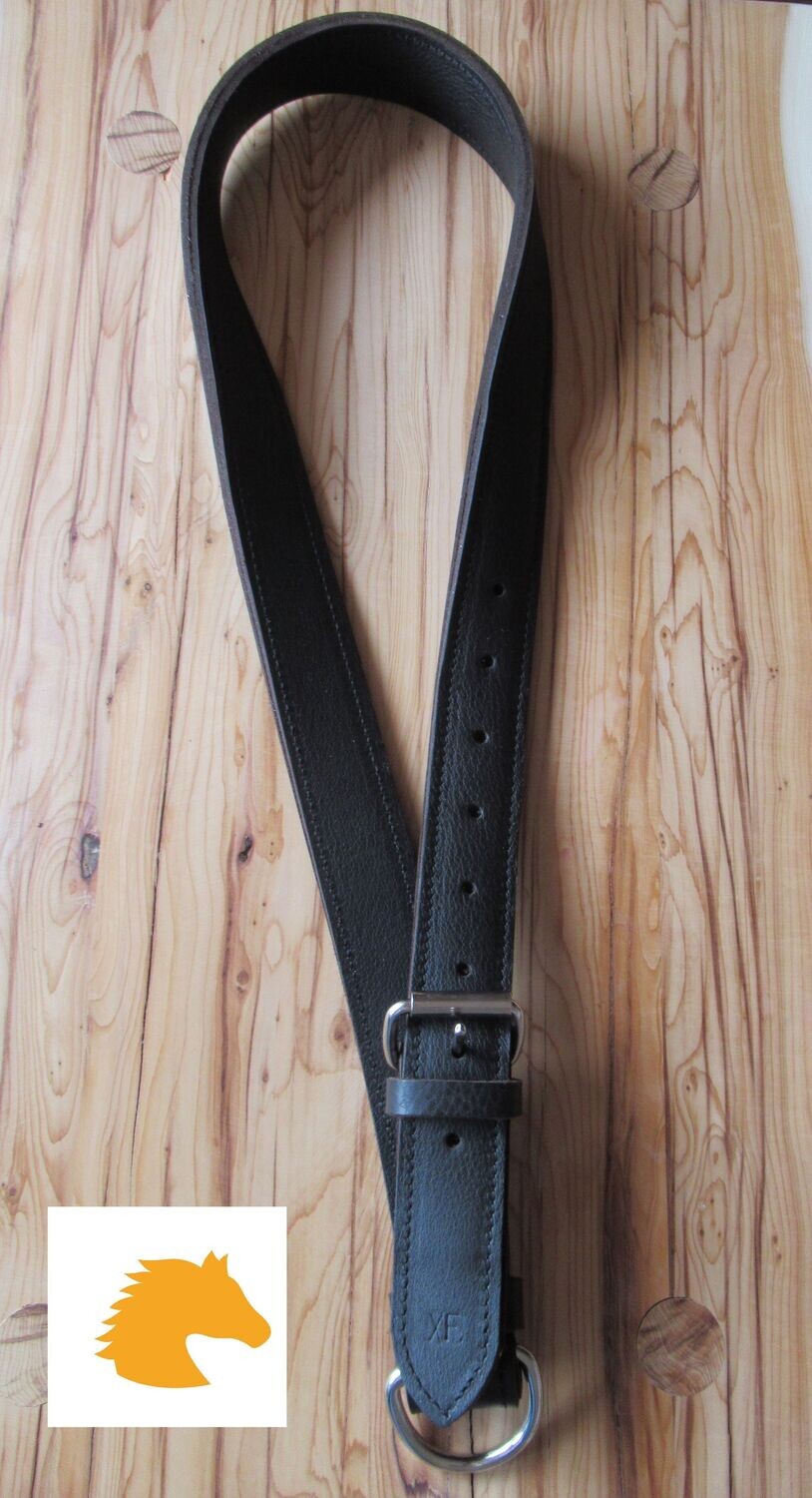 Kaltblut Leder Halsriemen, Deutsche Sattlerei Kaltblut Leder Halsriemen, Deutsche Sattlerei