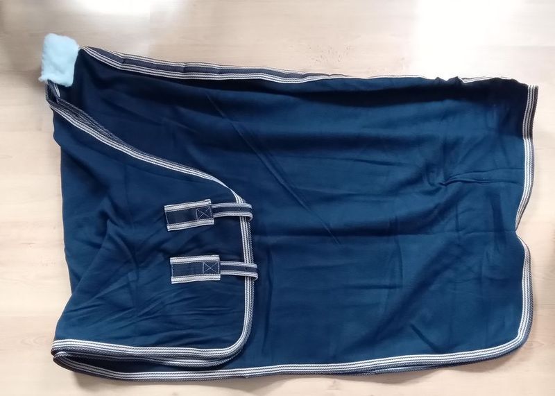 Abschwitzdecke Gr. 145 cm blau