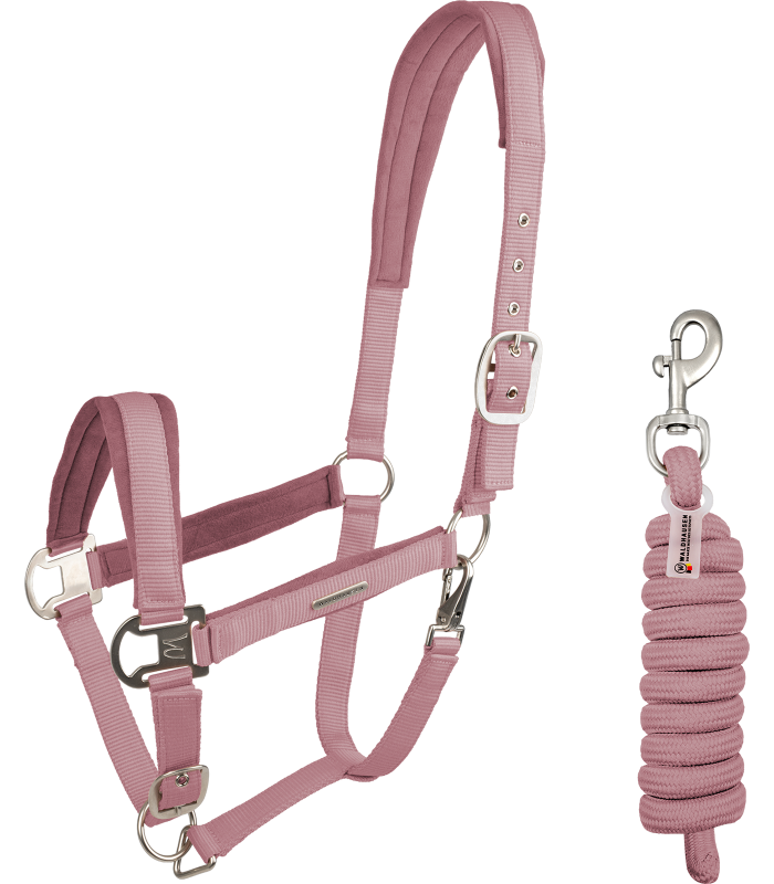 XF Halfter Set Velvet rosa XF Halfter Set Velvet rosa