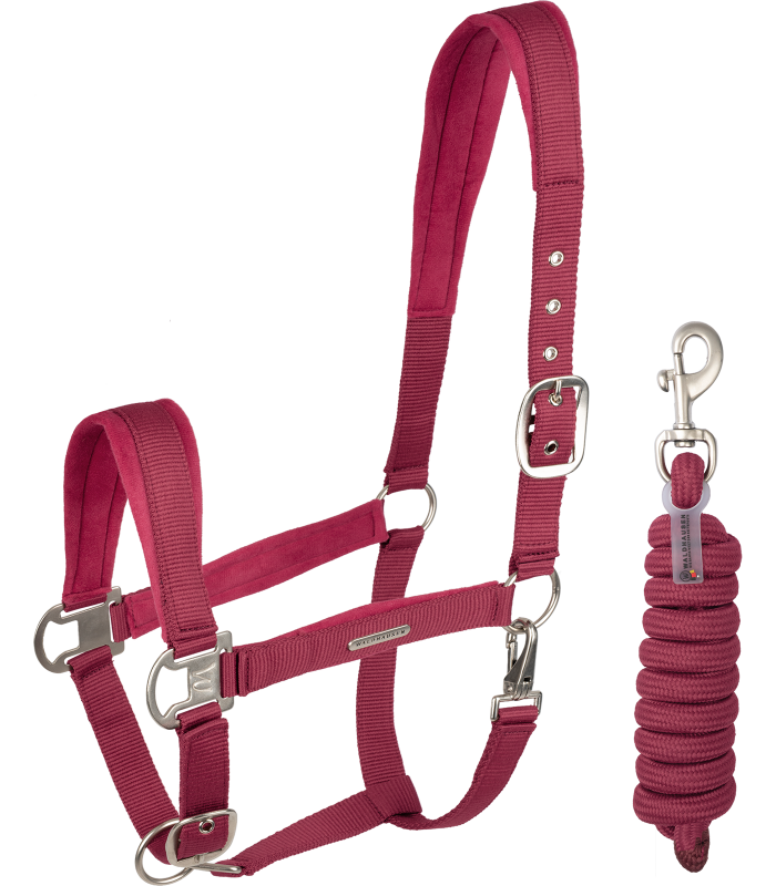 XF Halfter Set Velvet weinrot XF Halfter Set Velvet weinrot