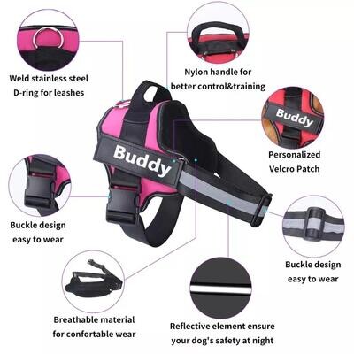 Personalized Dog Harness  Reflective  Vest
