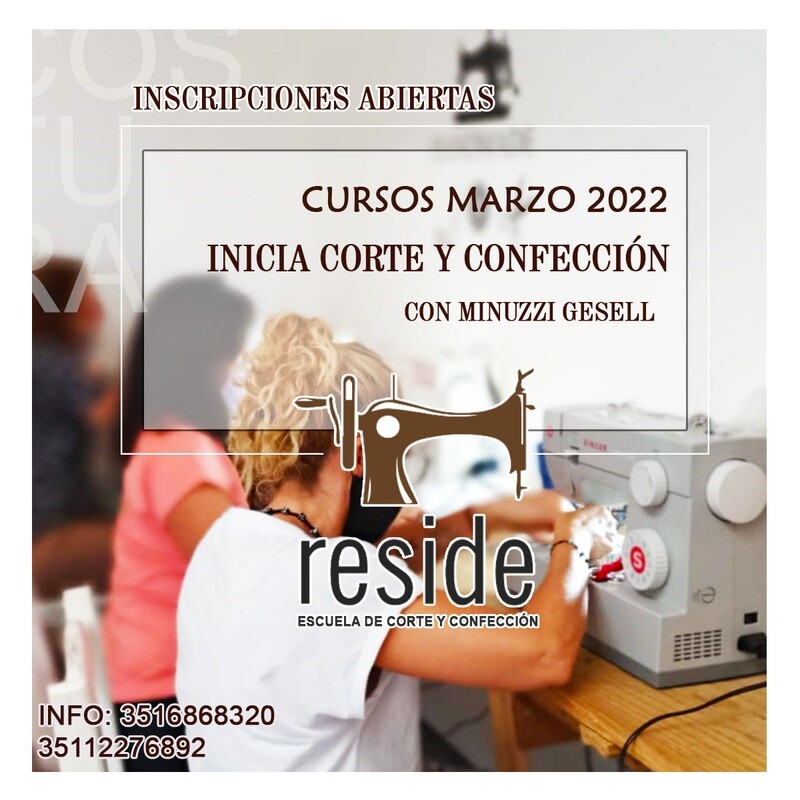 curso de corte y confección