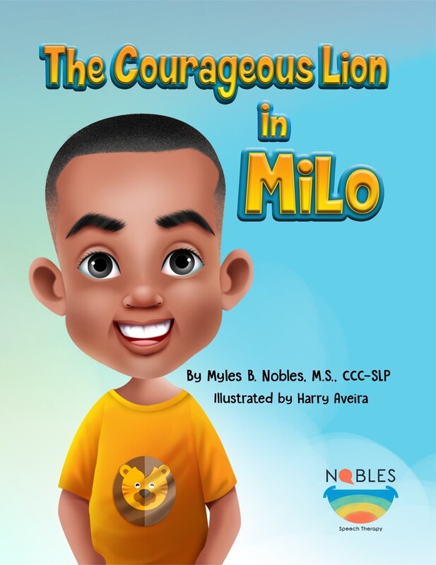 (Book) The Courageous Lion in Milo