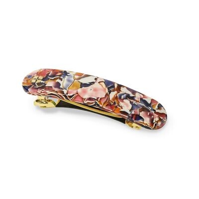 Oval Barrette in Petal (Mazzuchelli) Oval Barrette in Petal (Mazzuchelli)