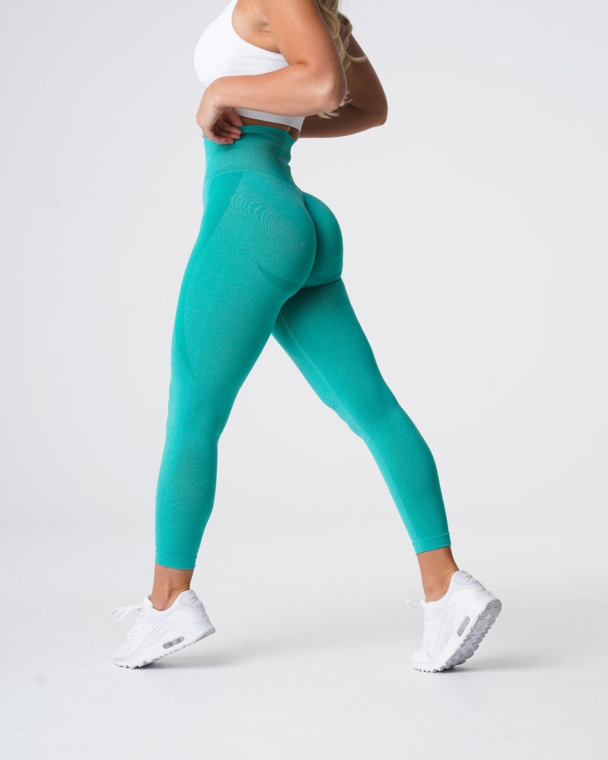 Legging verde agua