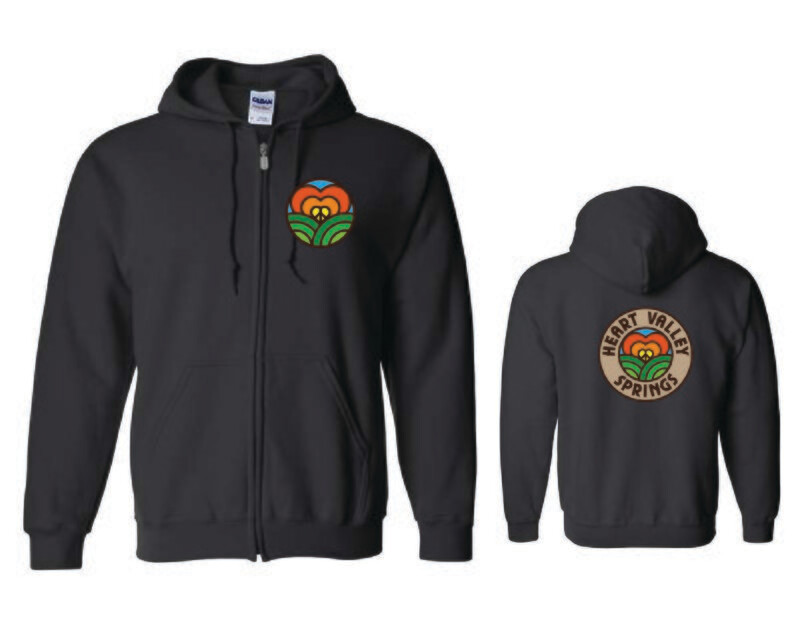 Full Zip Hooded Sweatshirt