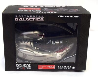 Loot Crate September 2016 Battlestar Galactica Cylon Raider 5-Inch Vinyl Figure Model by TITANS Vinyl Figures