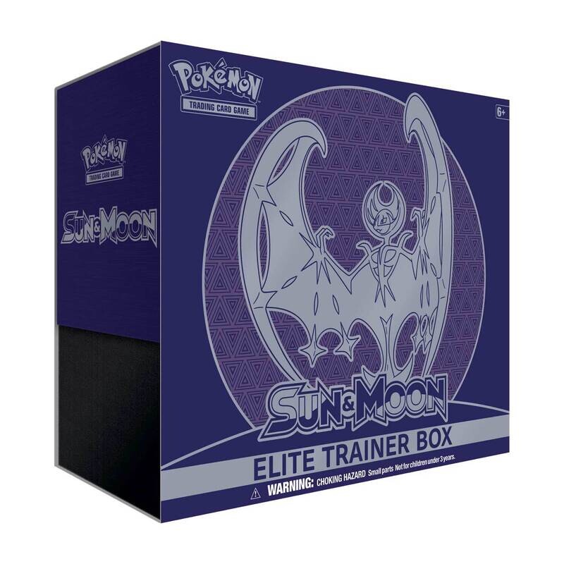 Pokémon TCG: Sun &amp; Moon Elite Trainer Box (Lunala)