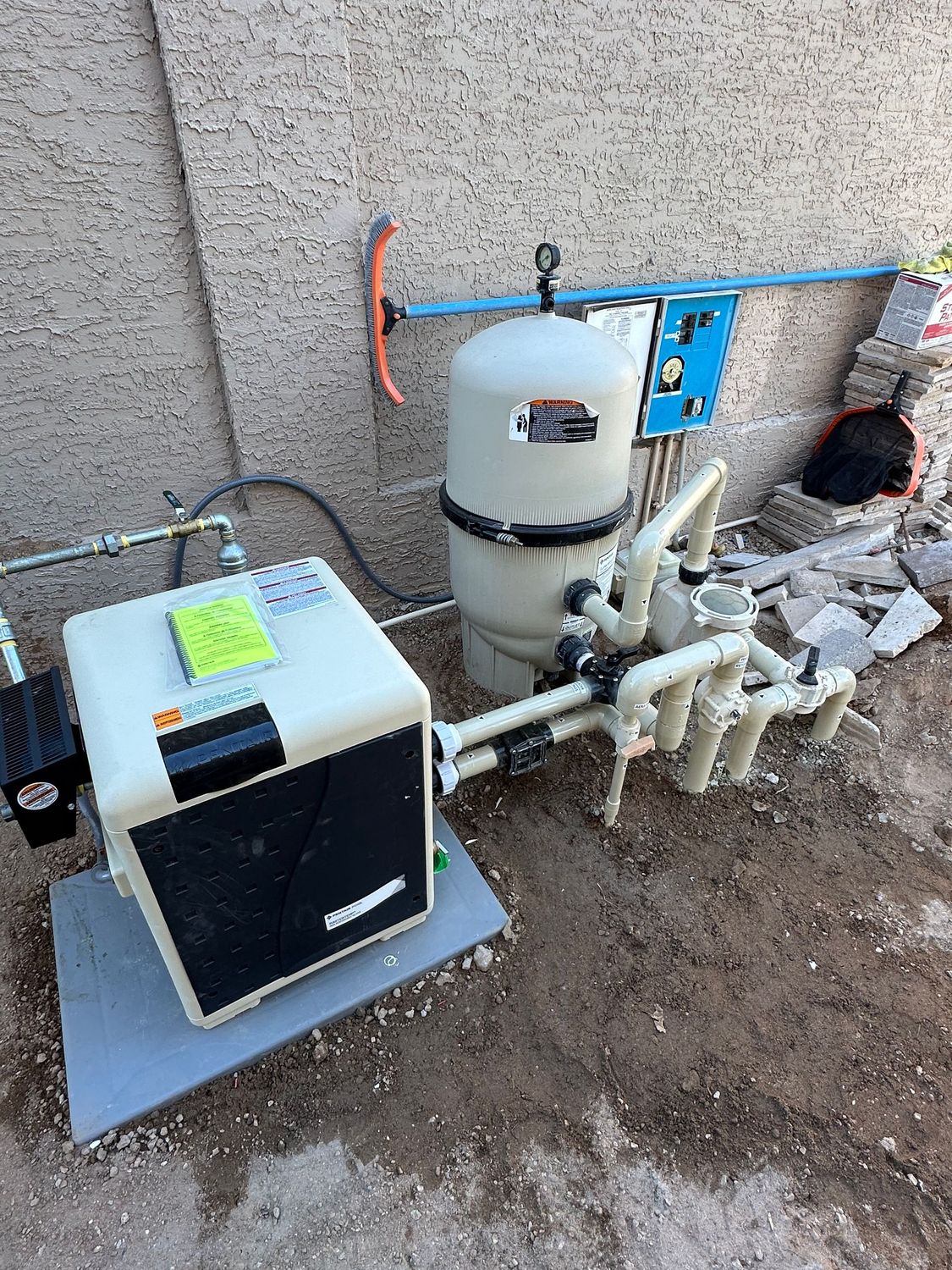 Pentair MasterTemp 400K BTU Natural gas